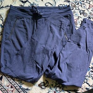 Athleta Trekkie North Jogger Pants 8 Dusty Blue